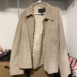 Kenneth Cole New York tan suede jacket